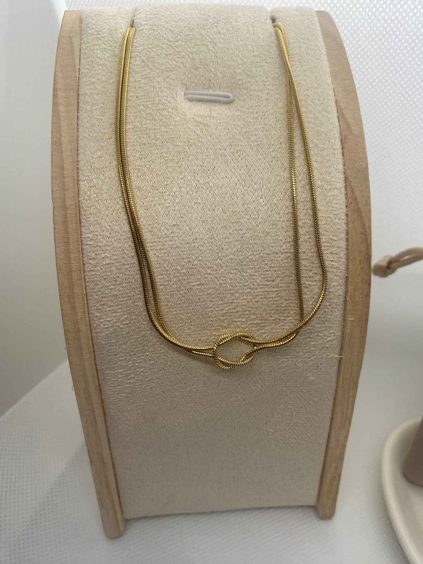 knotted snake chain Necklace