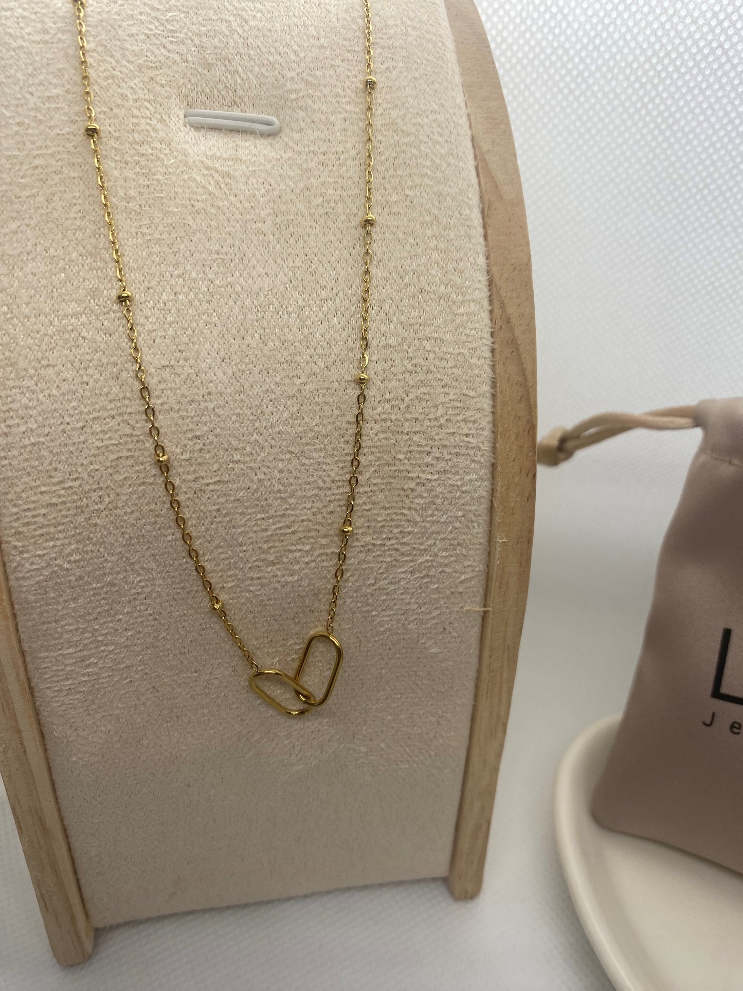 Paperclip Infinity Pendant