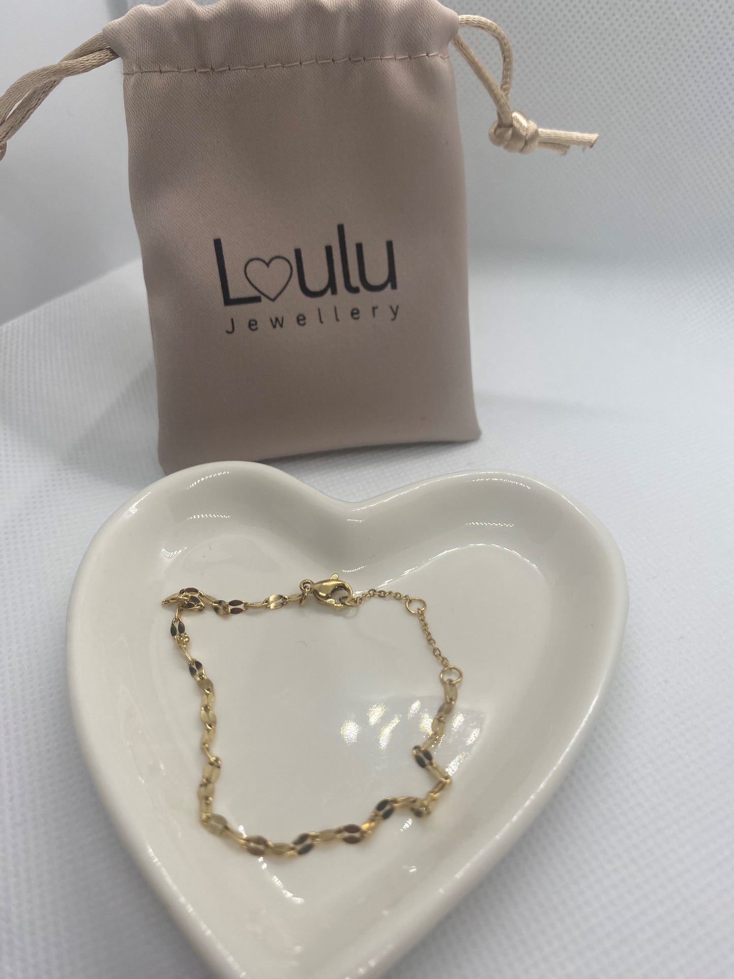 Dainty Twist chain bracelet