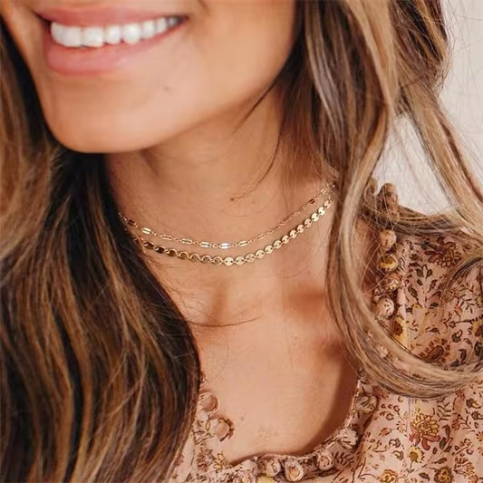 2 Piece Choker Necklace