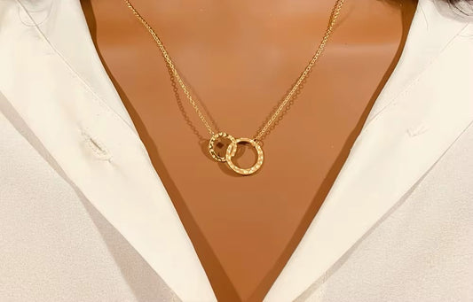 Loulu Dainty Circle necklace